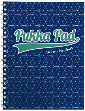 Pukka Pad A4 Glee Jotta Notebook - Dark Blue